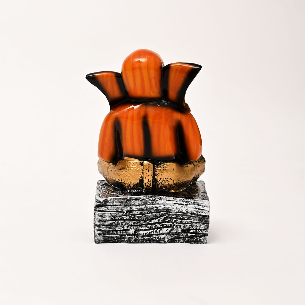 Wooden Ganesh statue