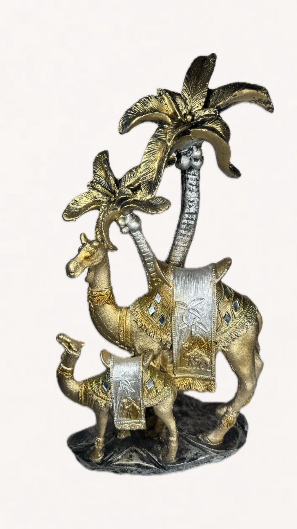 Royal Camel Family Figurine