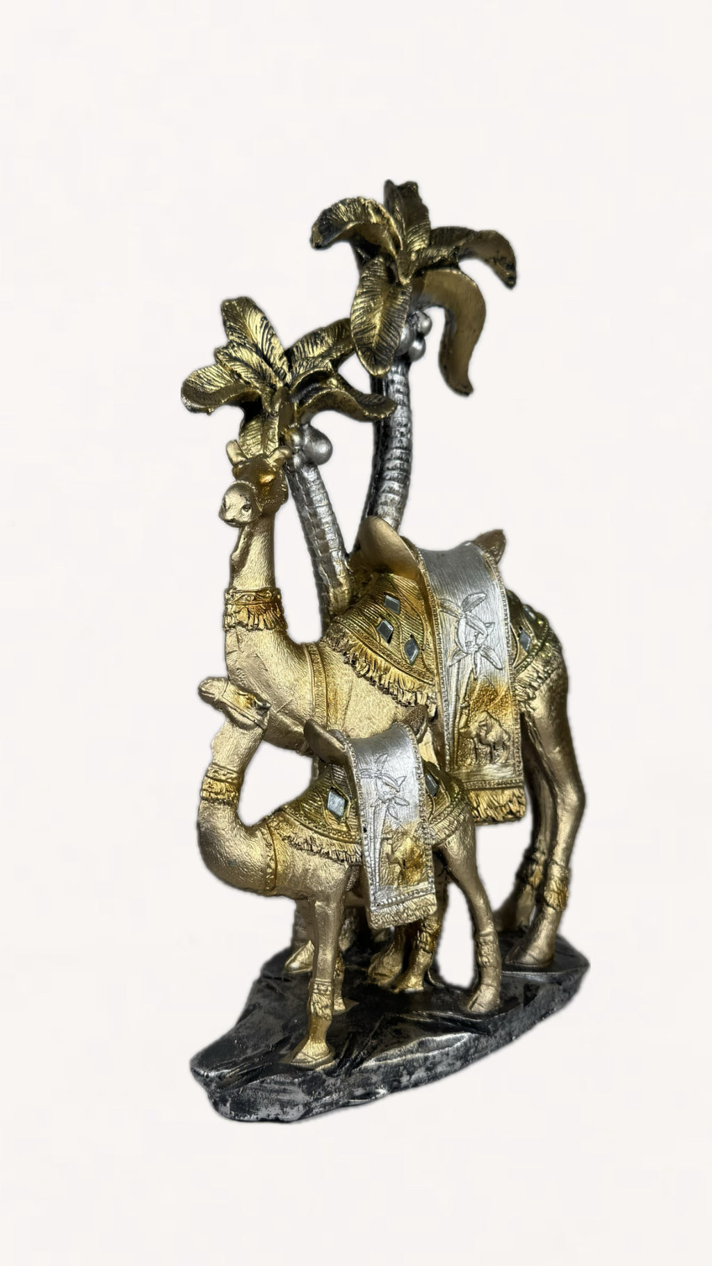 Royal Camel Family Figurine